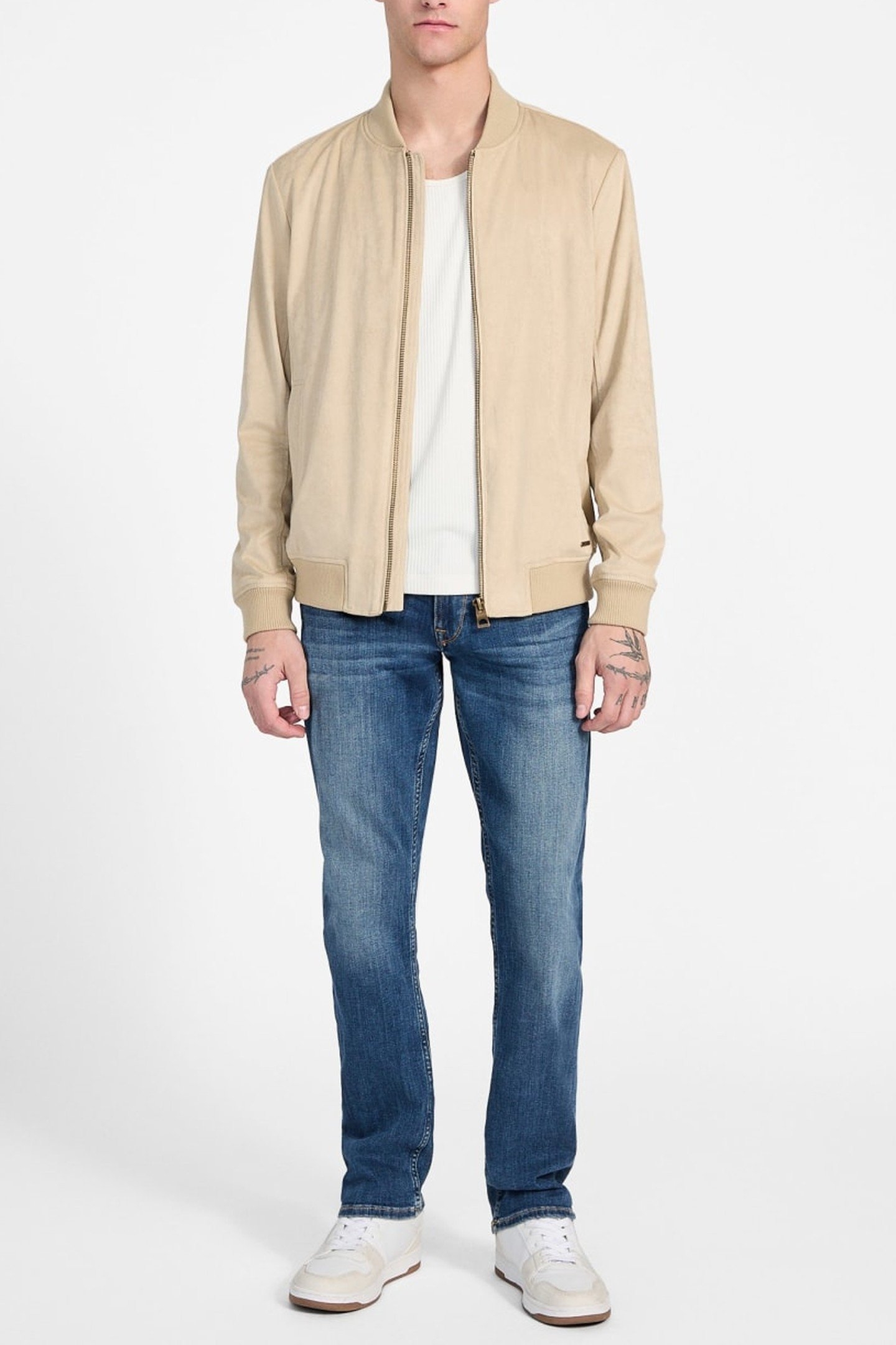SUEDE BOMBER PROSECCO 2