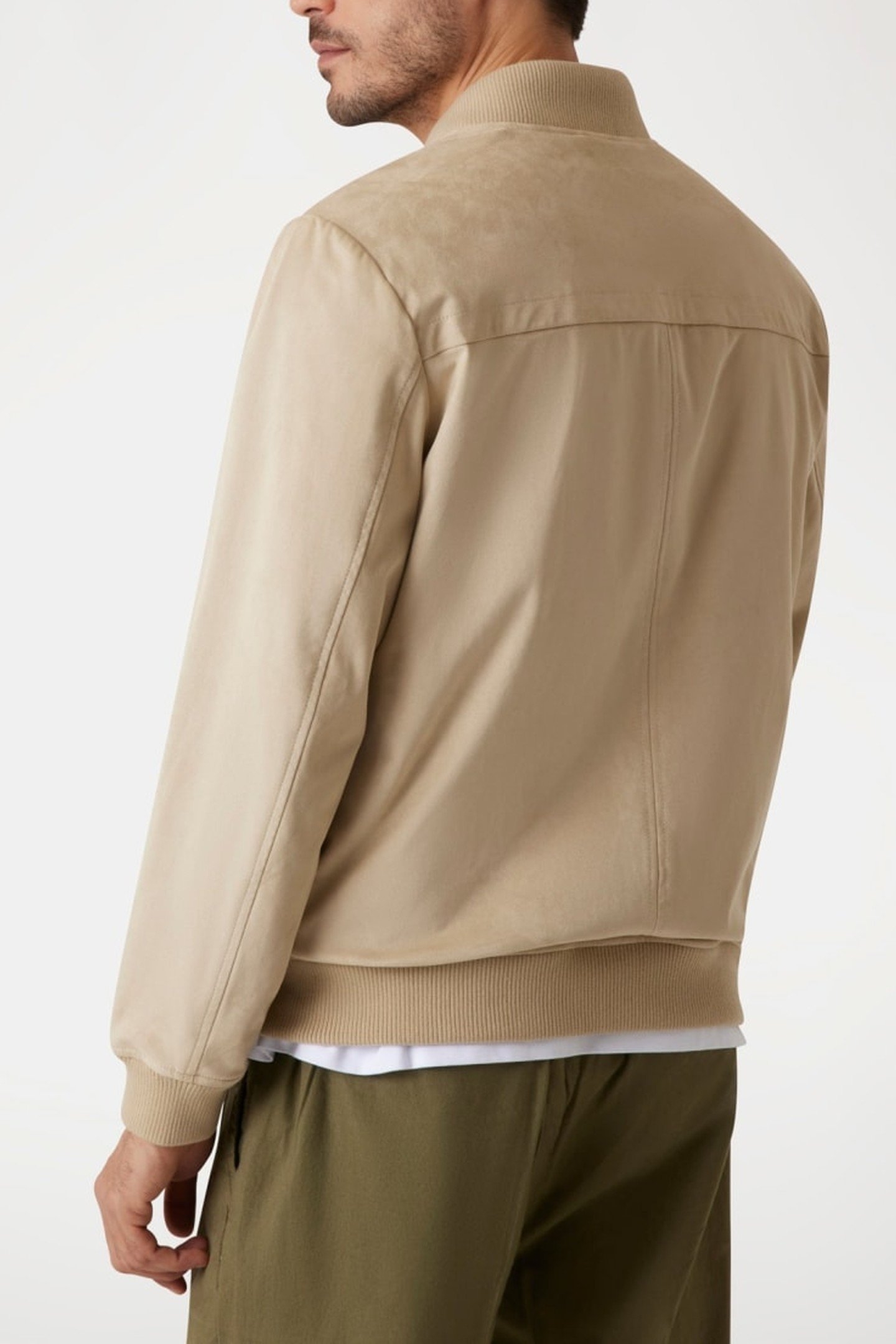SUEDE BOMBER PROSECCO 5