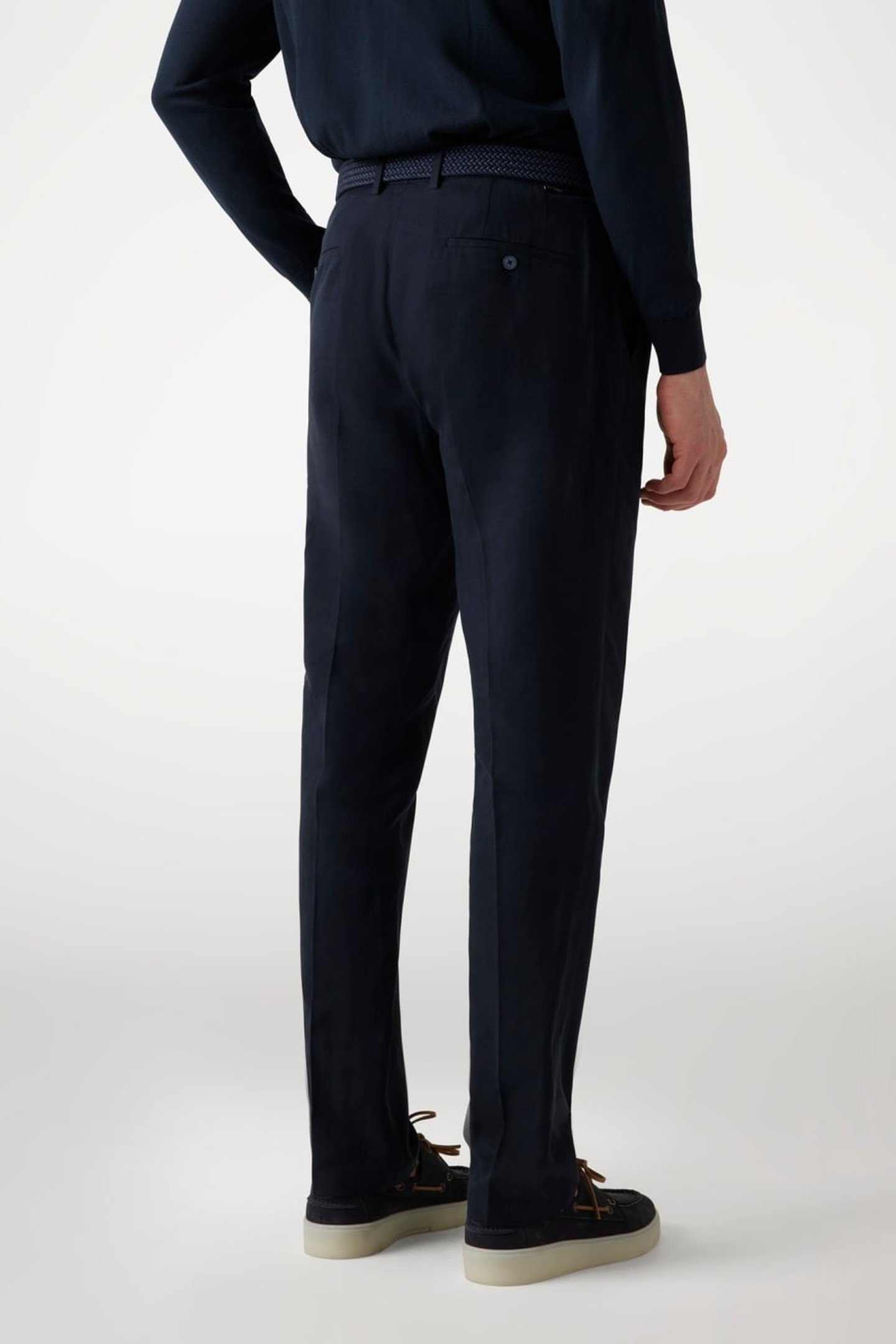 MAX PLEATED REG CHIN NAVY SEA 2