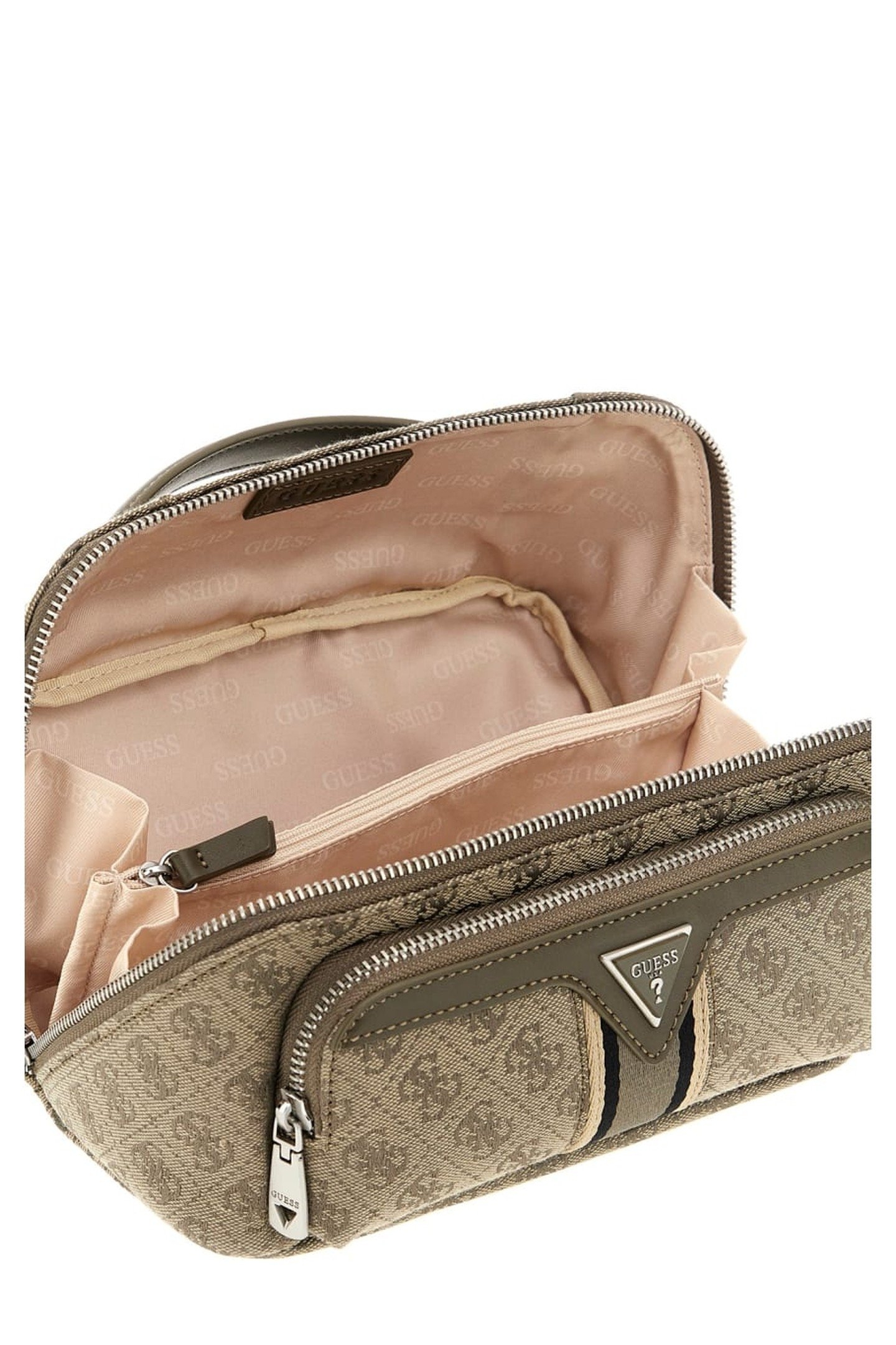 MILANO BEAUTY CASE W SAND/MILITARY GREEN 2