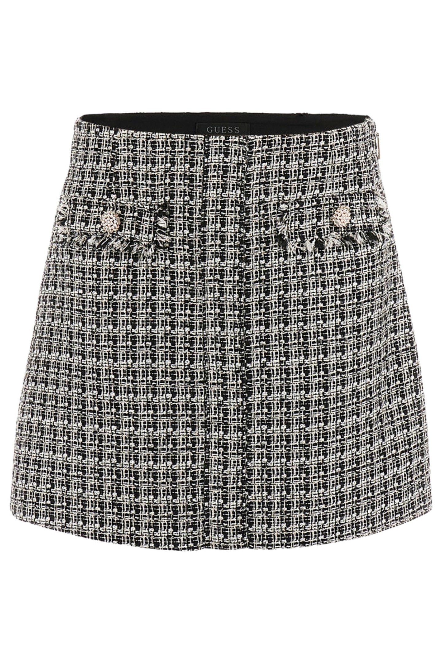 DAPHNEE MINI FLAP SK BLACK AND WHITE TWEE 4