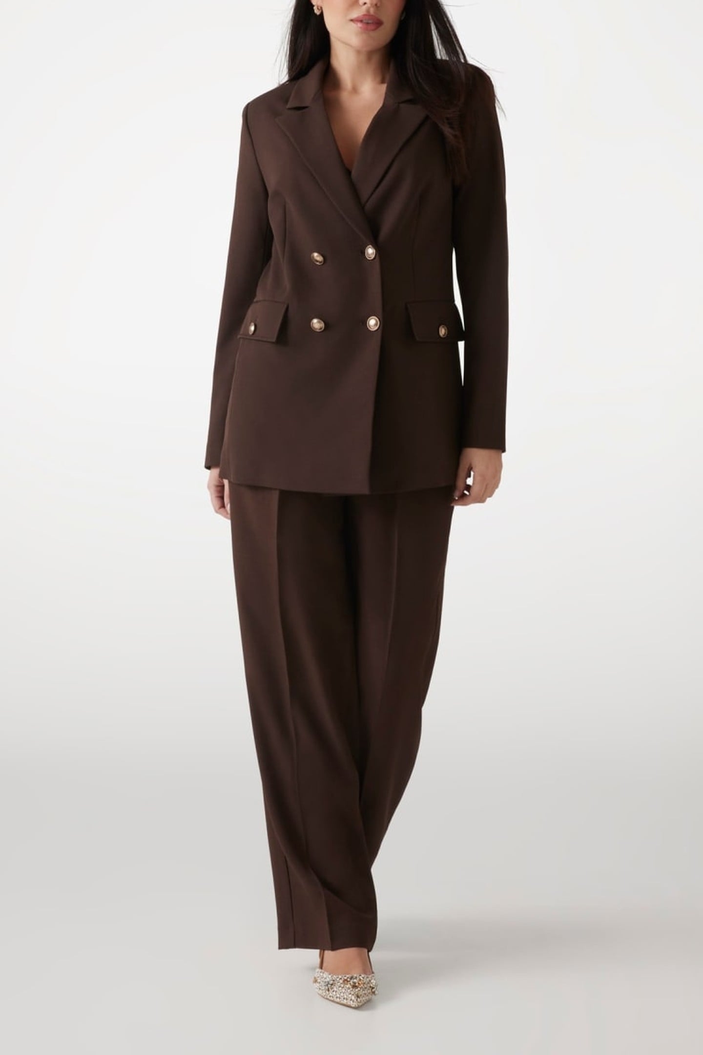 GUESS ECO NEW FIONA DOUBLE BRE REGAL BROWN MULTI 2