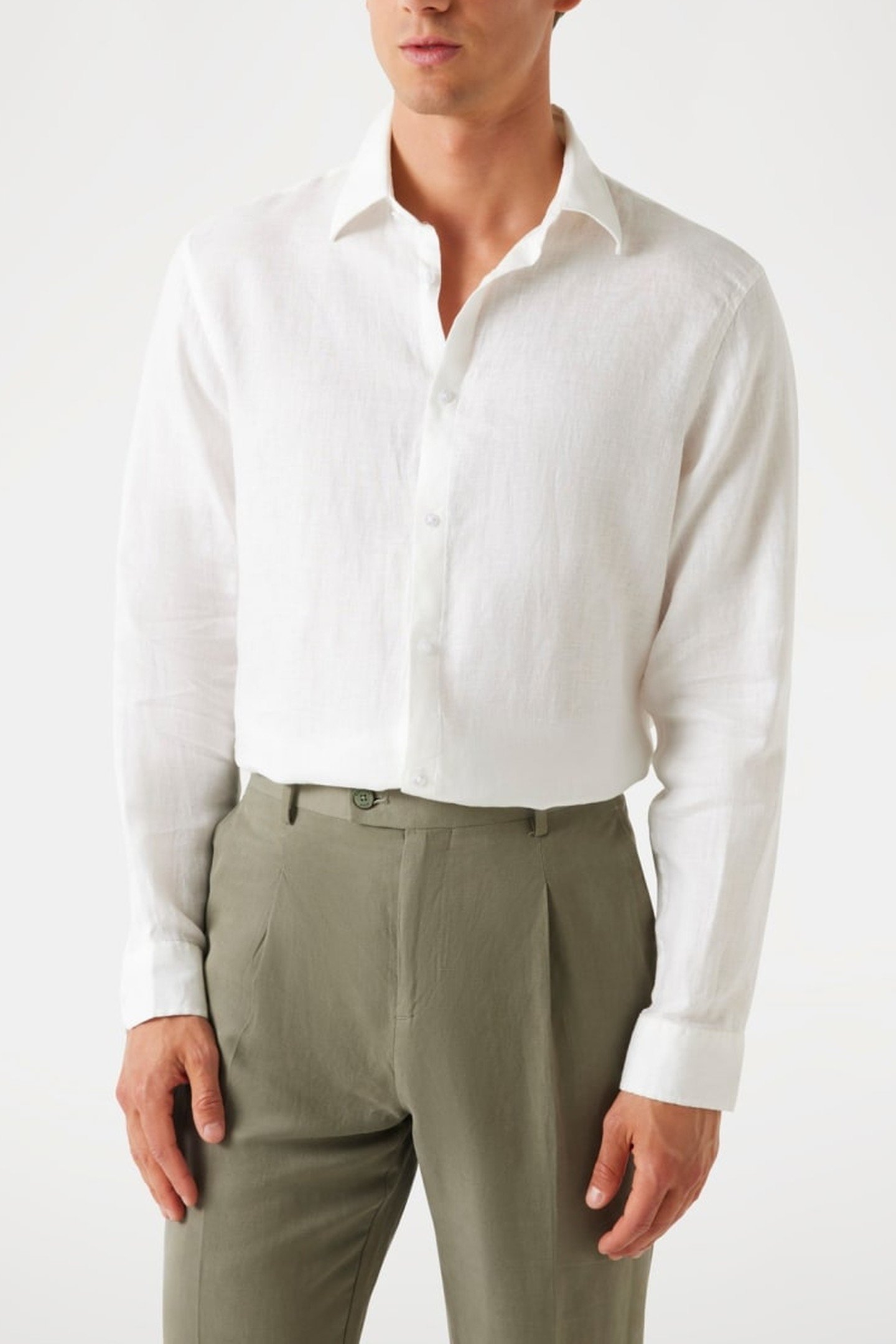 JOE IT COLLAR NOTCHE SALT WHITE 2