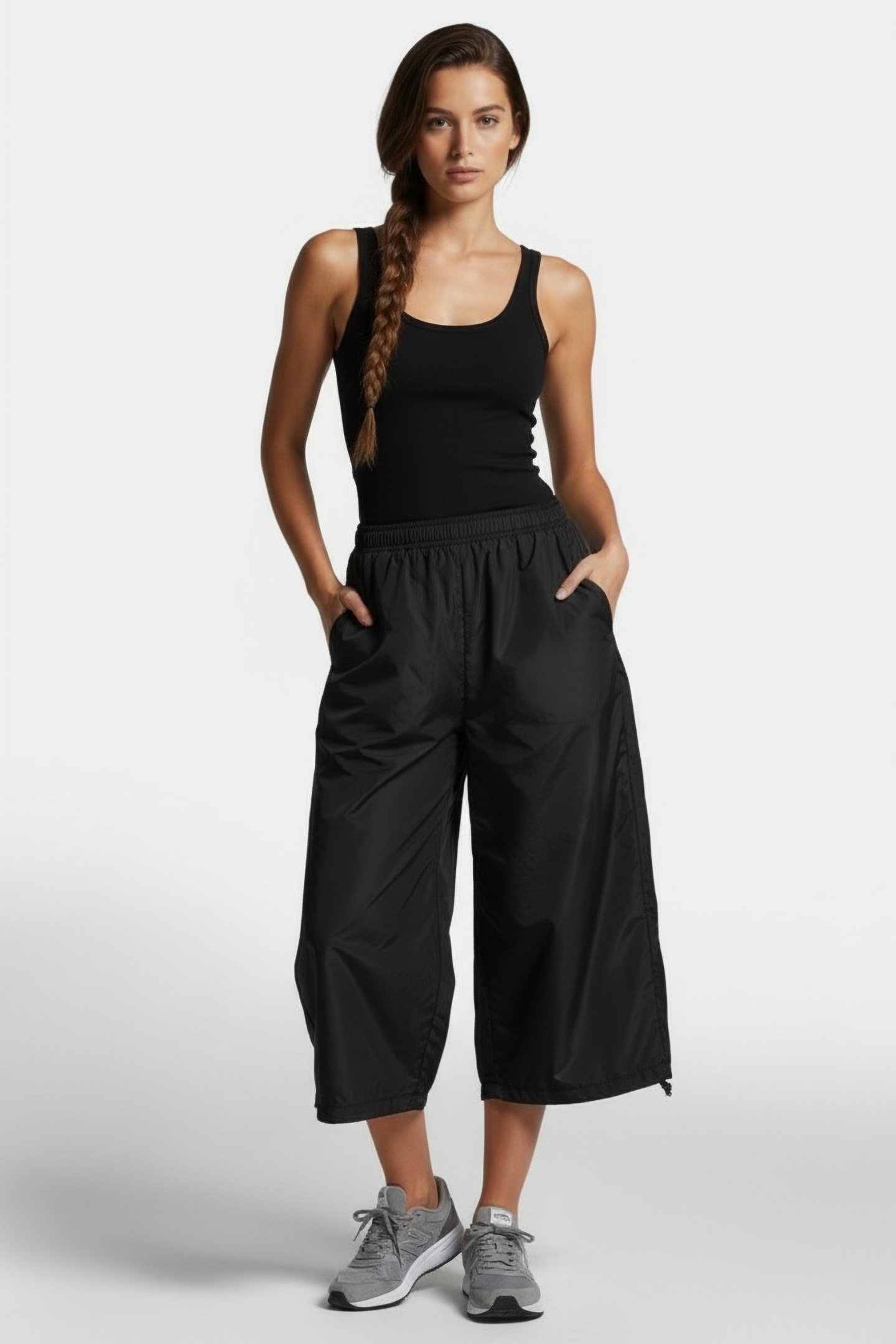 SAMANALF PANT-SKIRT BLACK 1