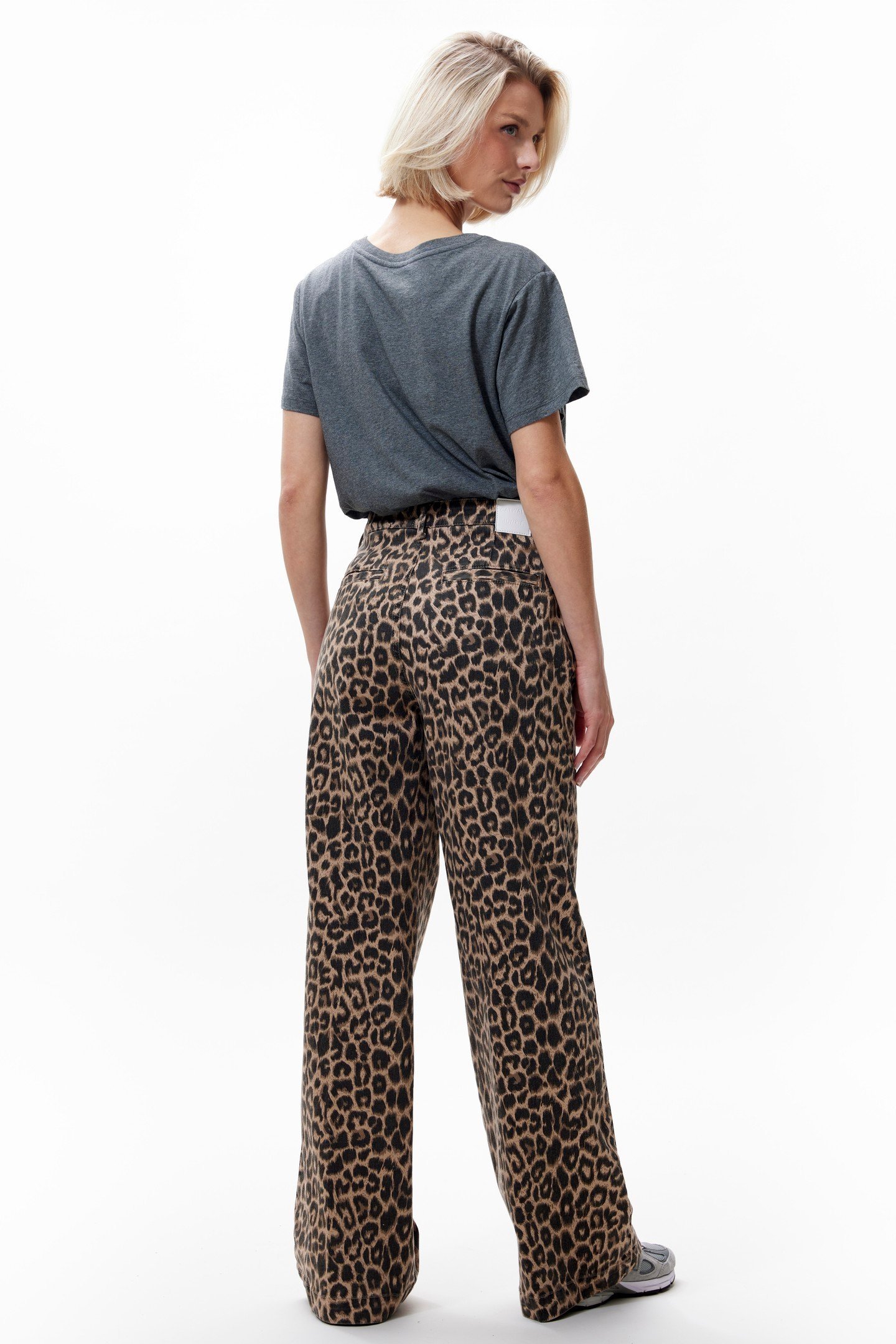 TAILORED LEOPARD JEANS GREY MORN 2