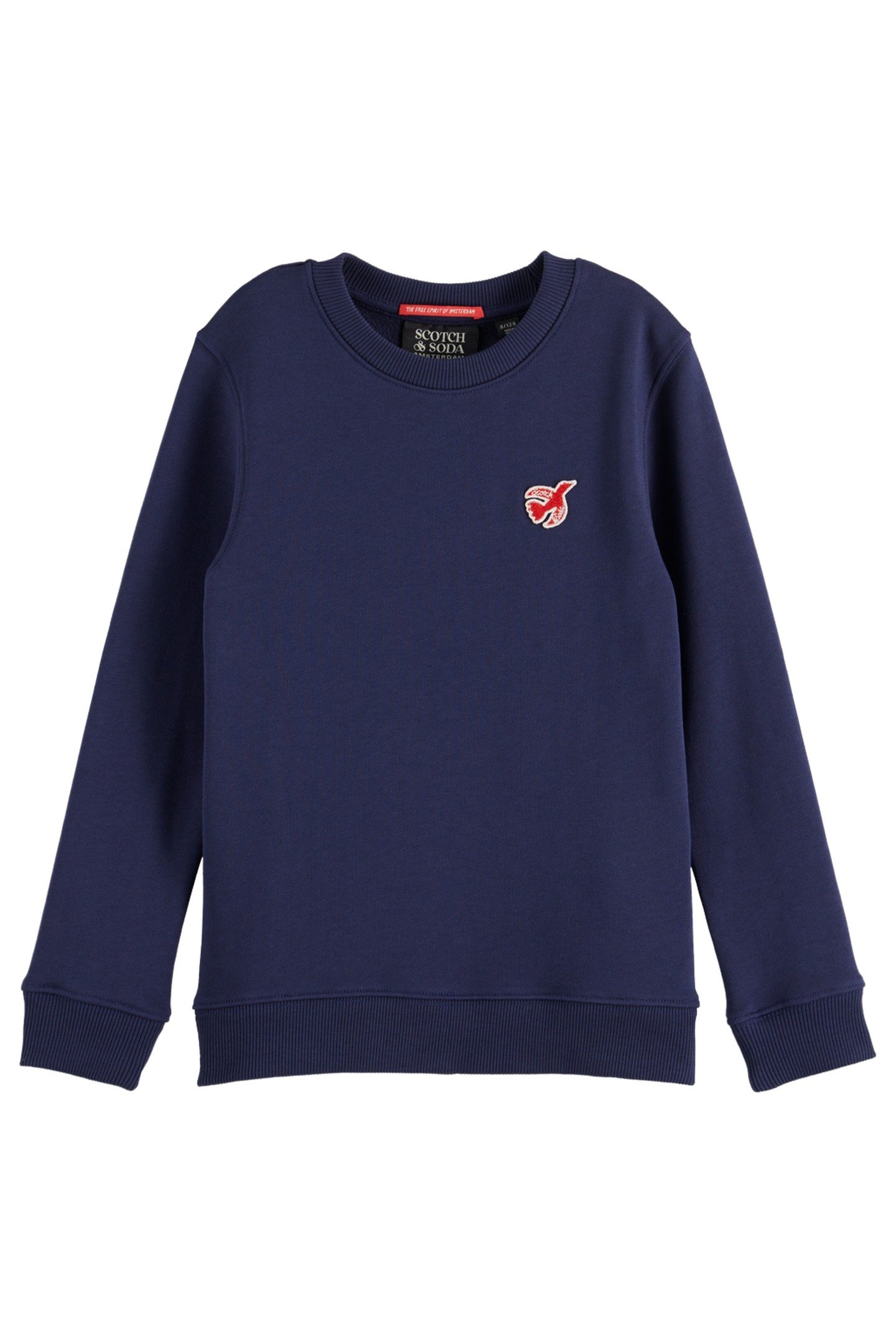 BOYS CORE - THE FREE SPIRIT PEACE BIRD SWEATSHIRT NAVY 1