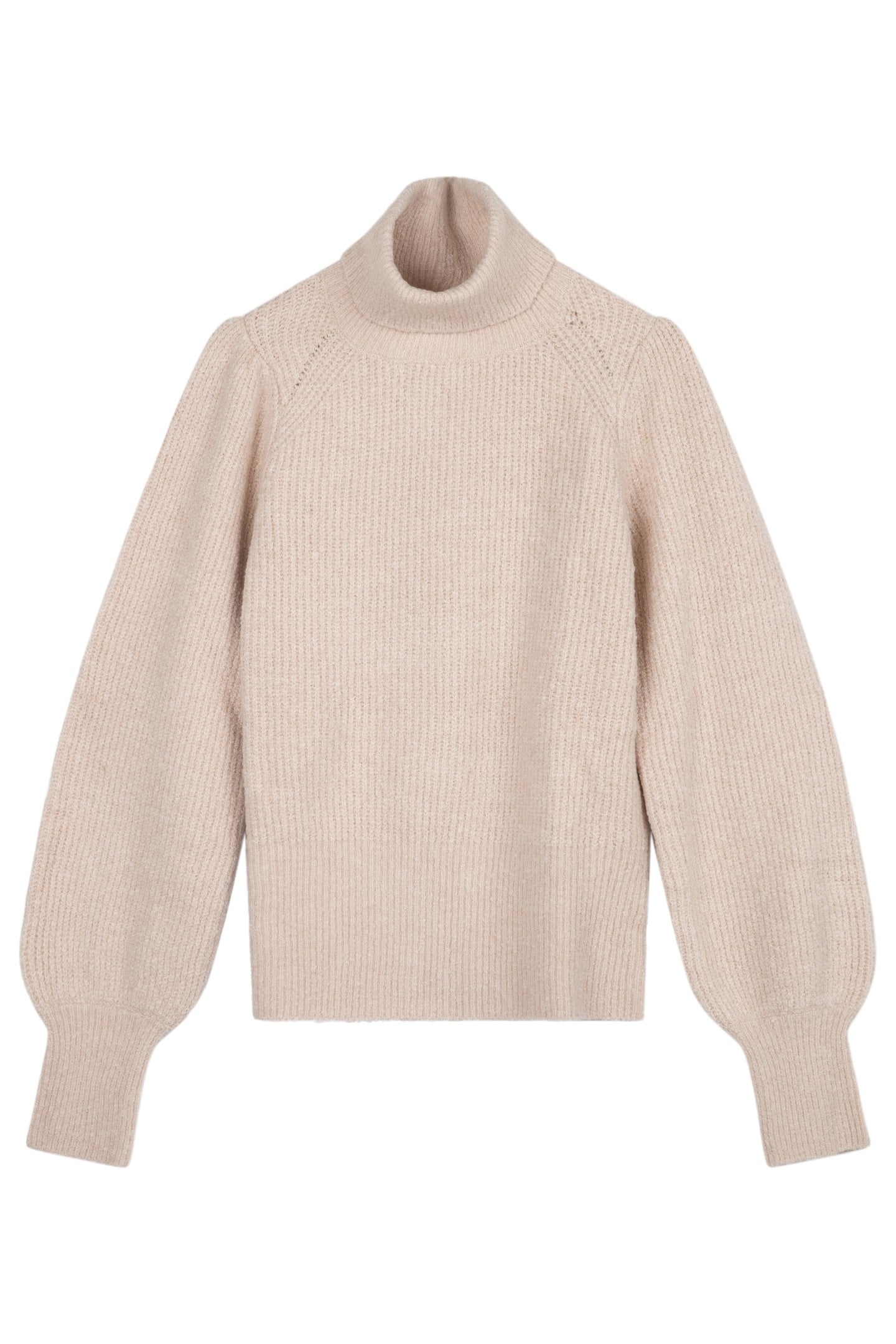 SWEATER COL HIGH CUFF BISCUIT 4