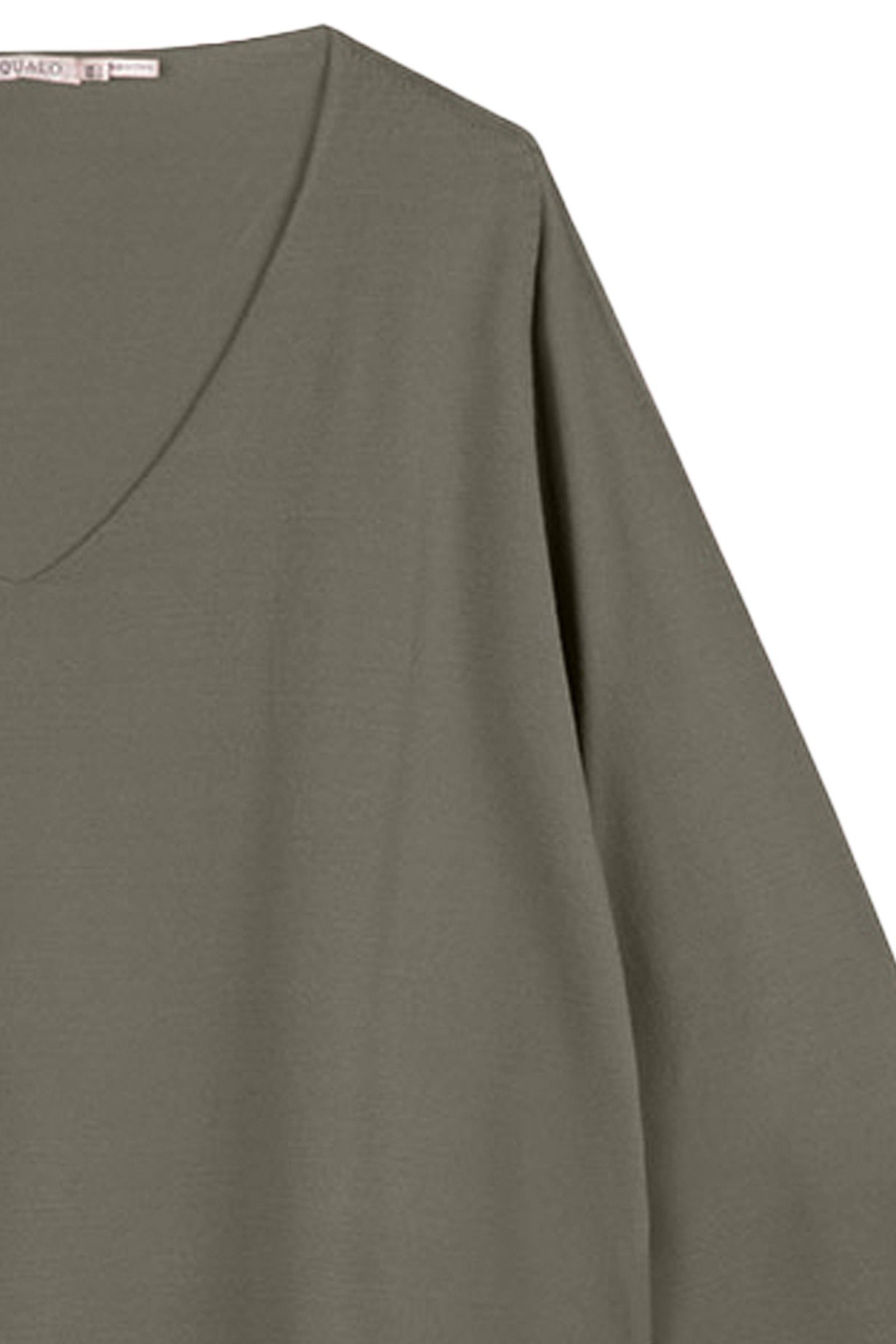 SWEATER RAGLAN V NECK LEAF GREEN 2