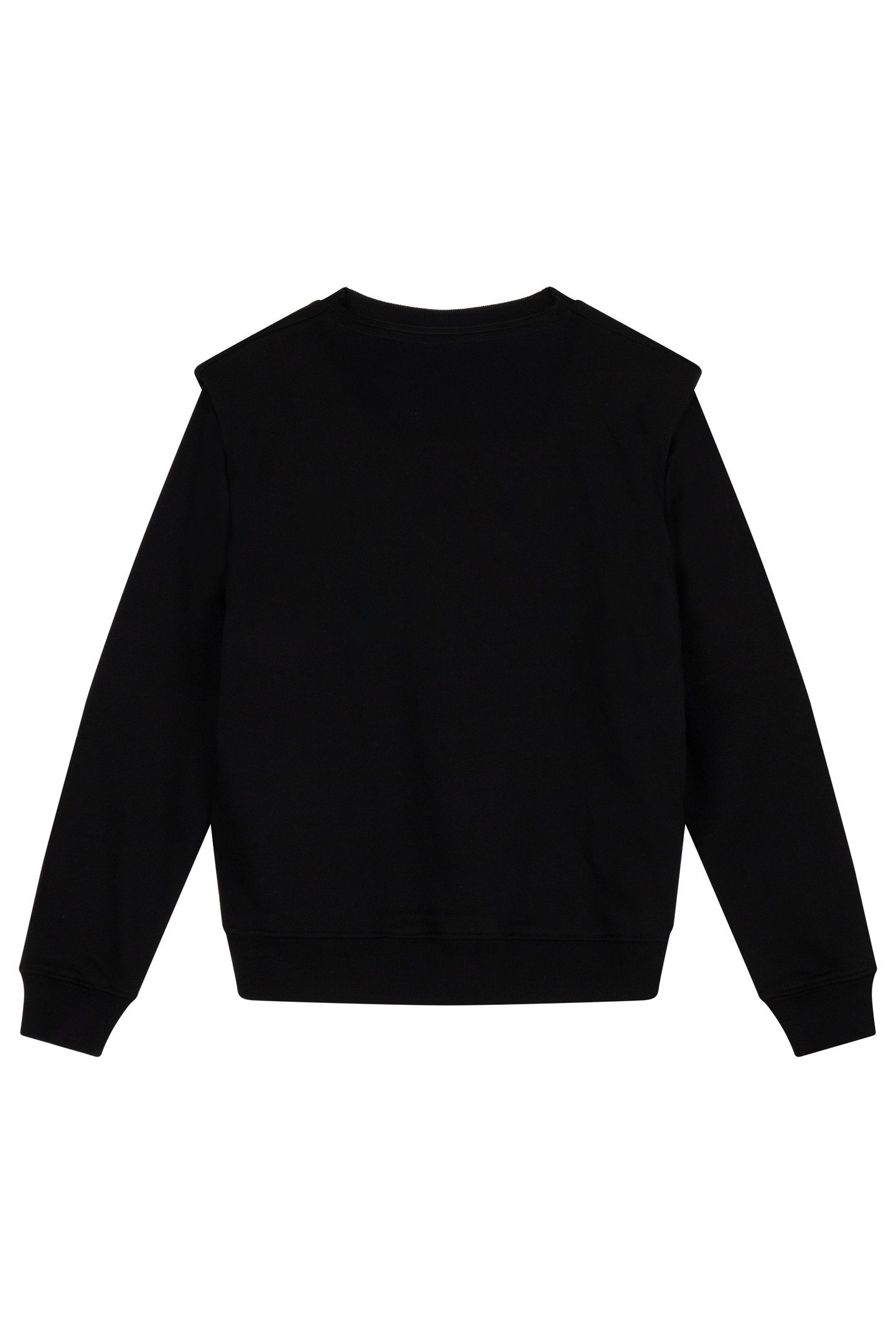SWEATER FANCY SHOULDER BLACK 2