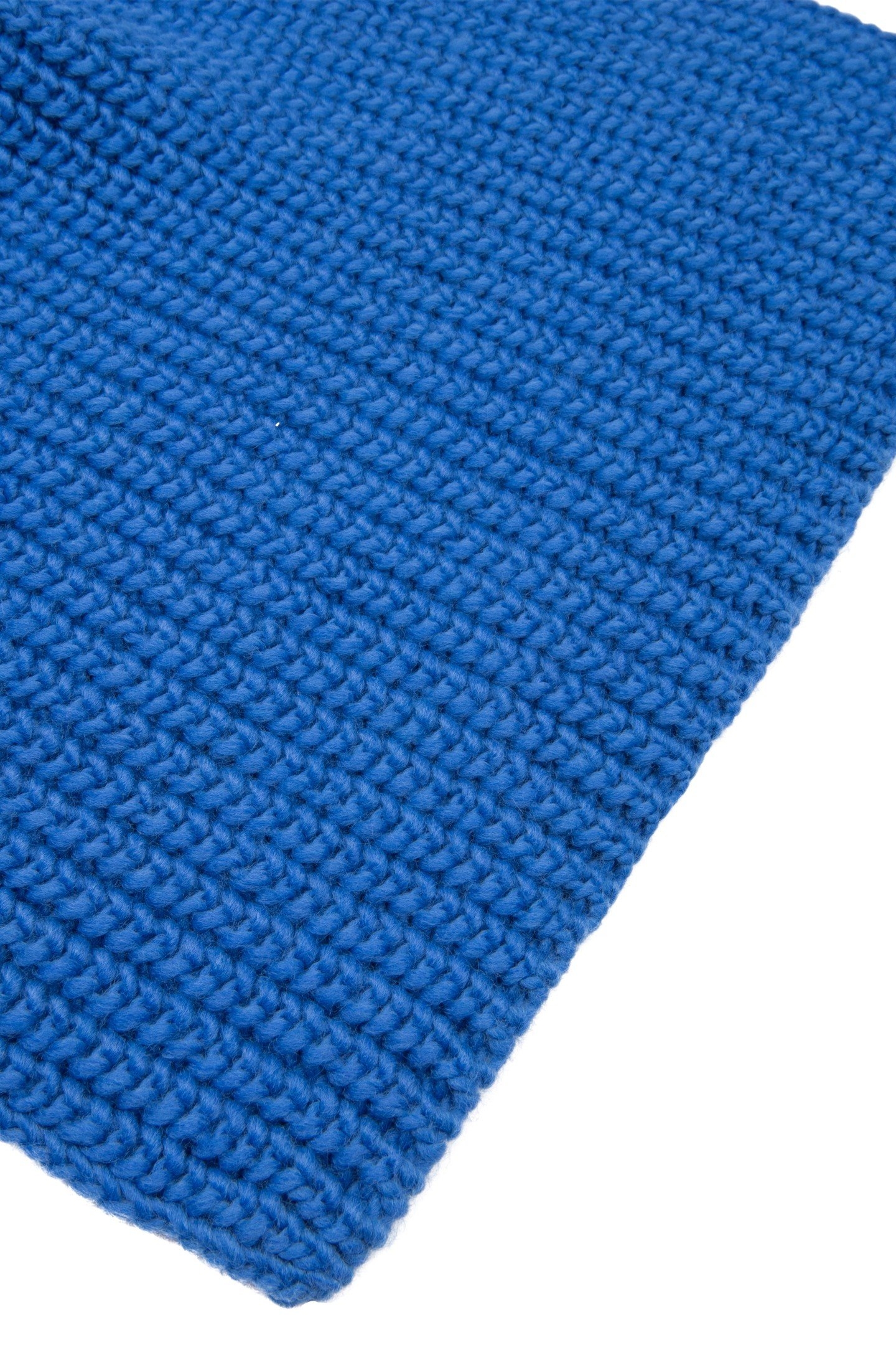 SCARF KNIT BLUE 3
