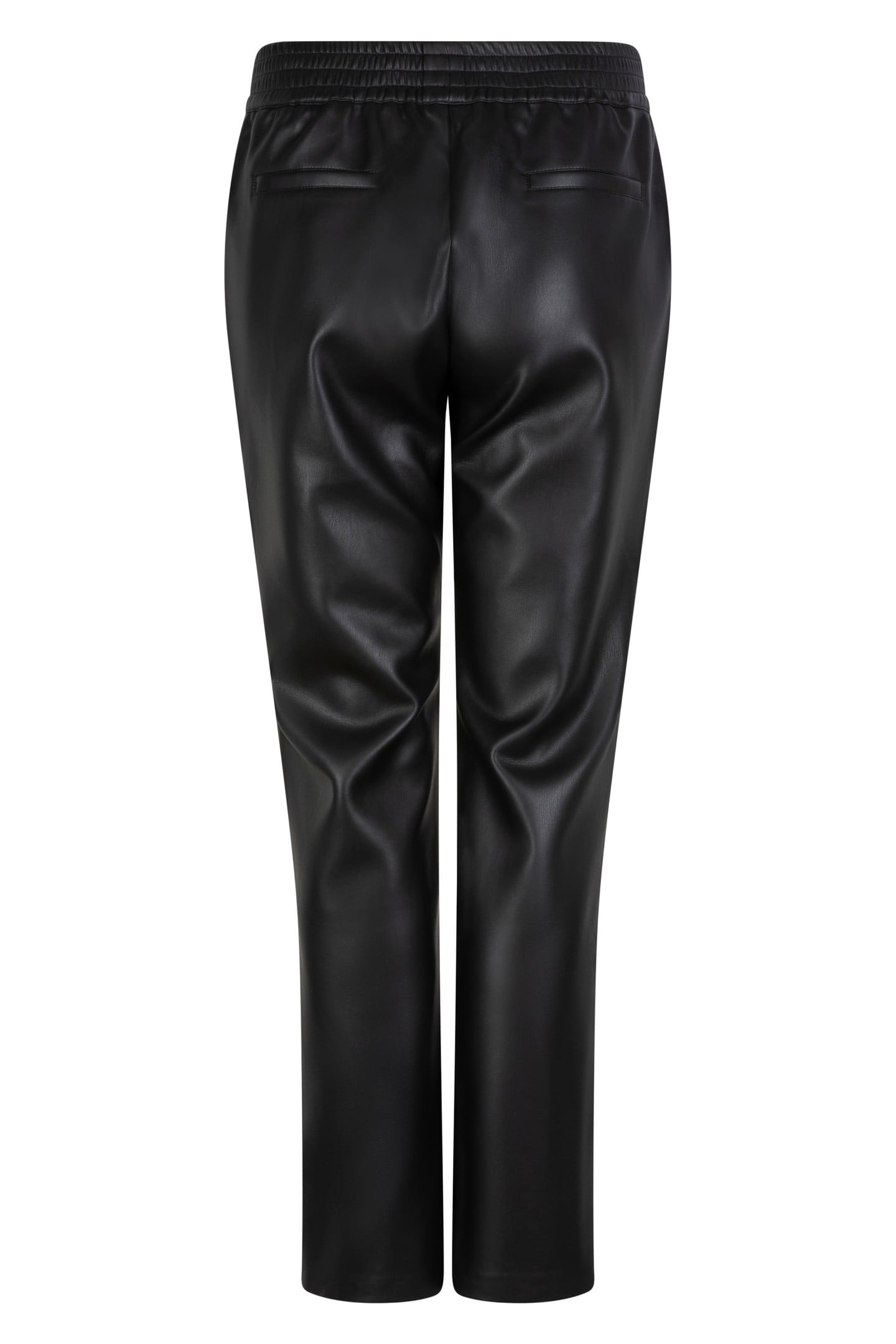 TROUSERS JOGGER PU BLACK 5