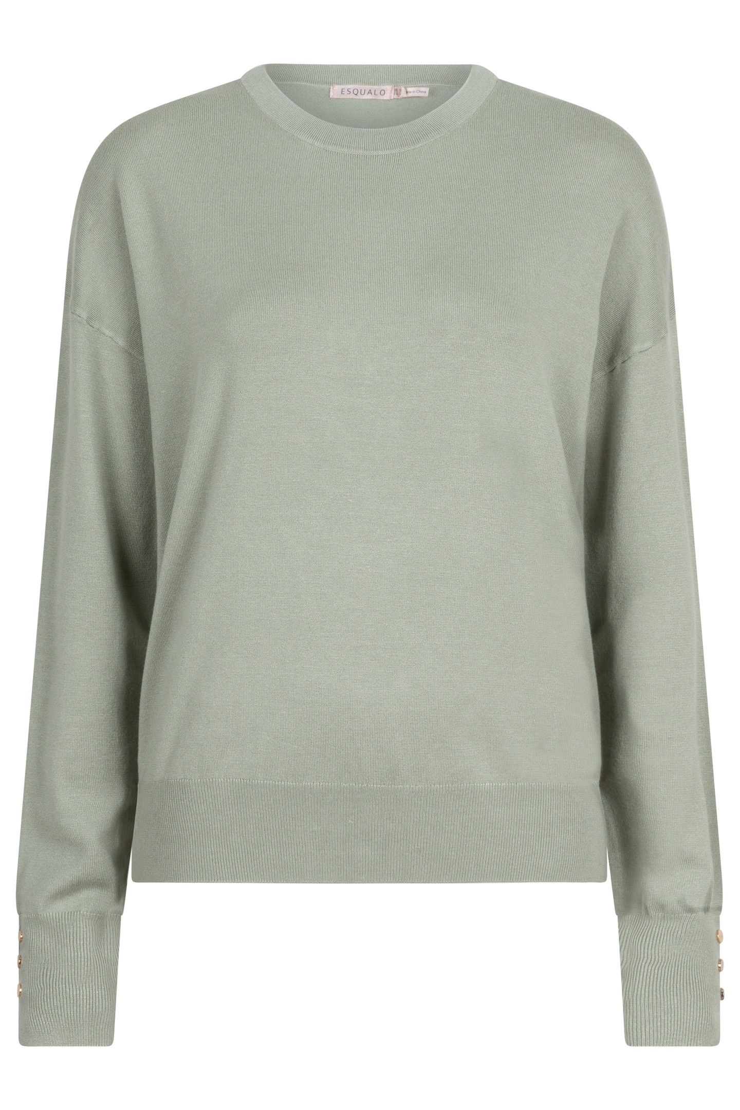 SWEATER R-NECK BASIC KNIT JADE 4