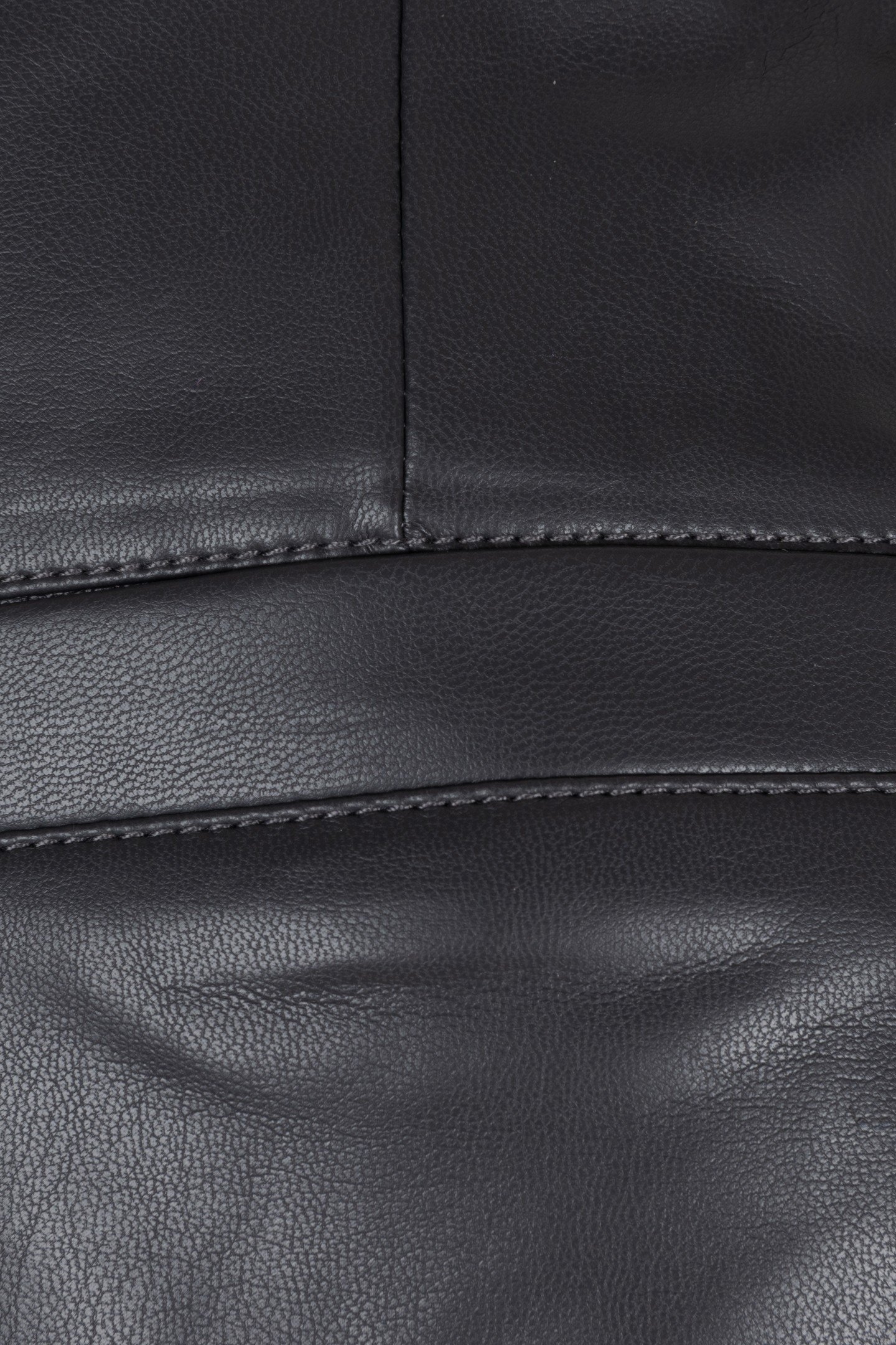 TROUSERS WIDE VEGAN LEATHER GREY 8