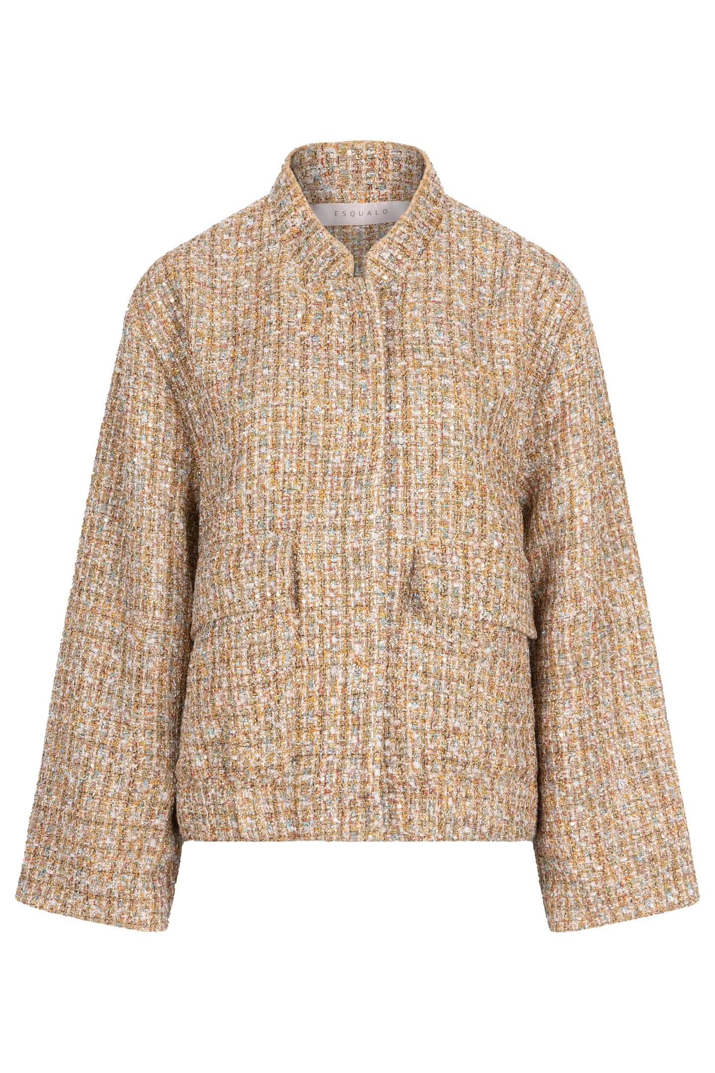 JACKET BOMBER TWEED GOLD 4