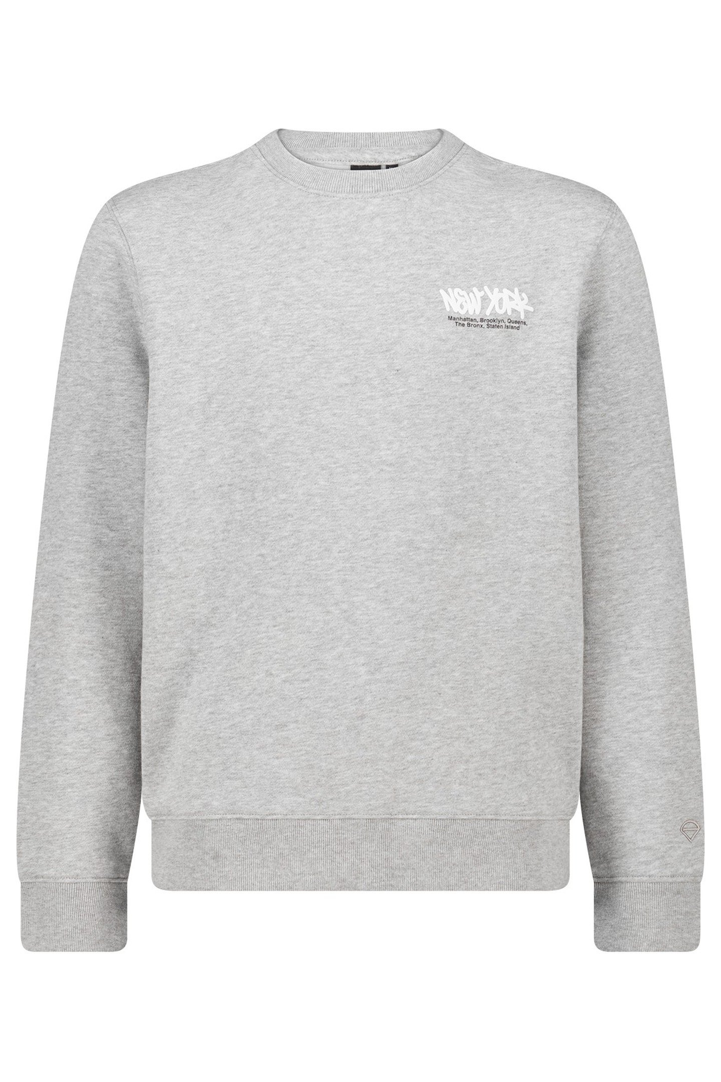 STEPHAN CREW JR MID GREY MELANGE 2