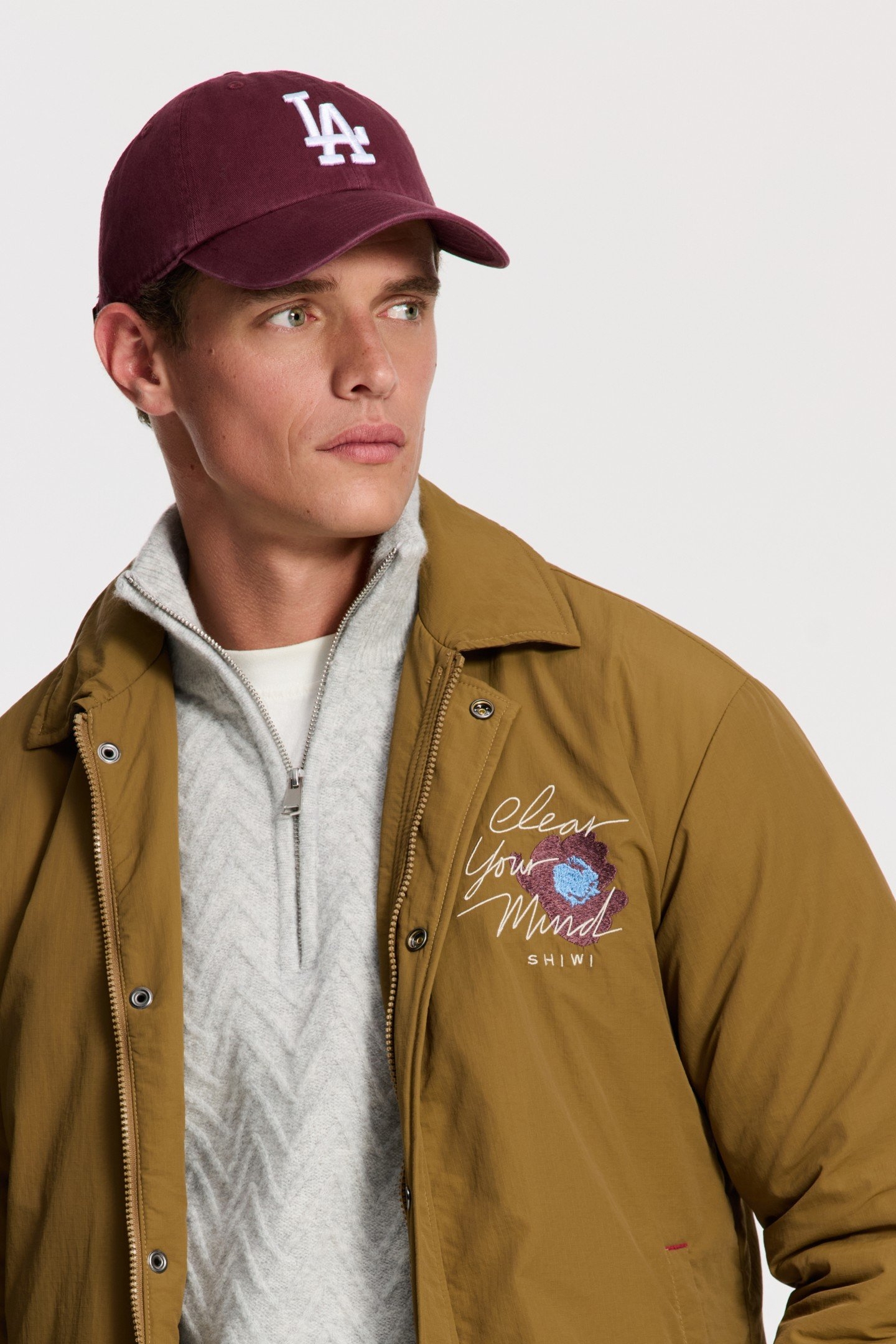 OTIS PADDED JACKET SHIWI UNWIND BROWN HAZELNUT 7