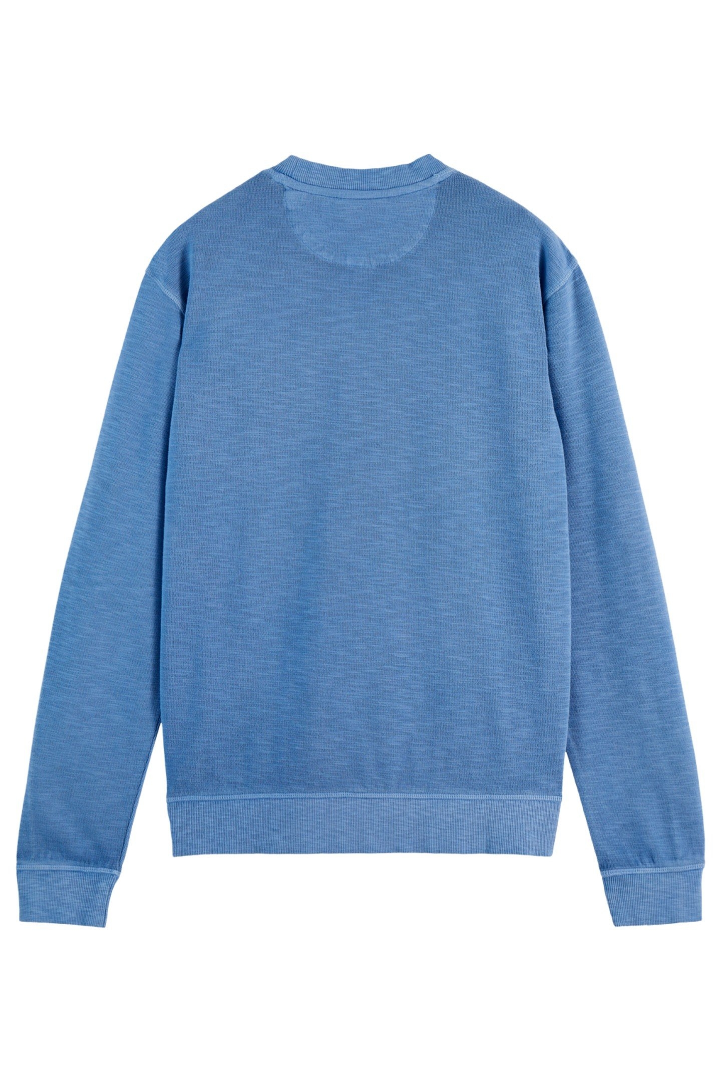 GARMENT DYE STRUCTURED SWEATSHIRT LAKE BLUE 3