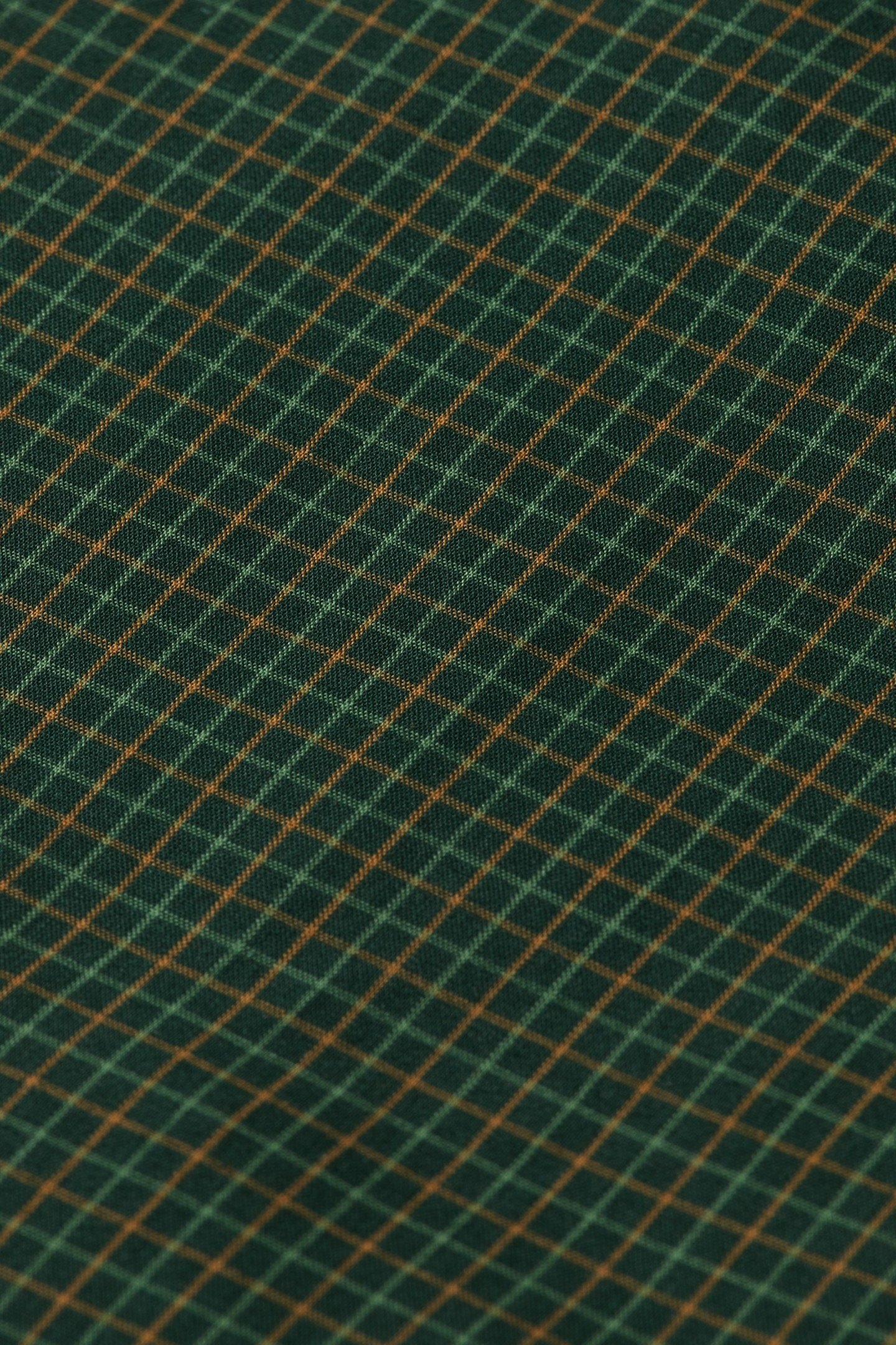 RELAXED FIT YARN-DYED MICRO-CHECK SHIRT MICRO CHECK GOLDEN B 2