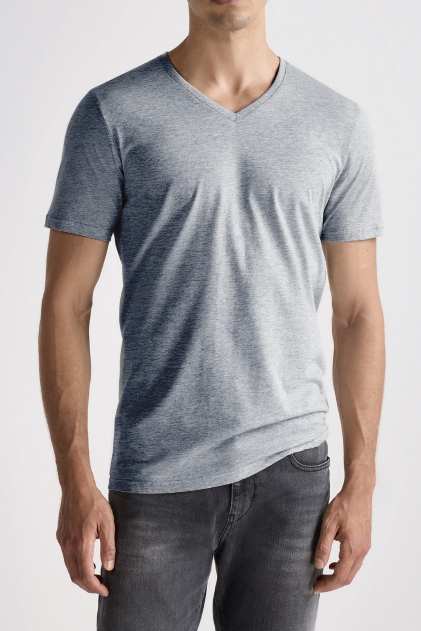 PREMIUM - STRETCH T-SHIRT - 4-PACK GREY 5