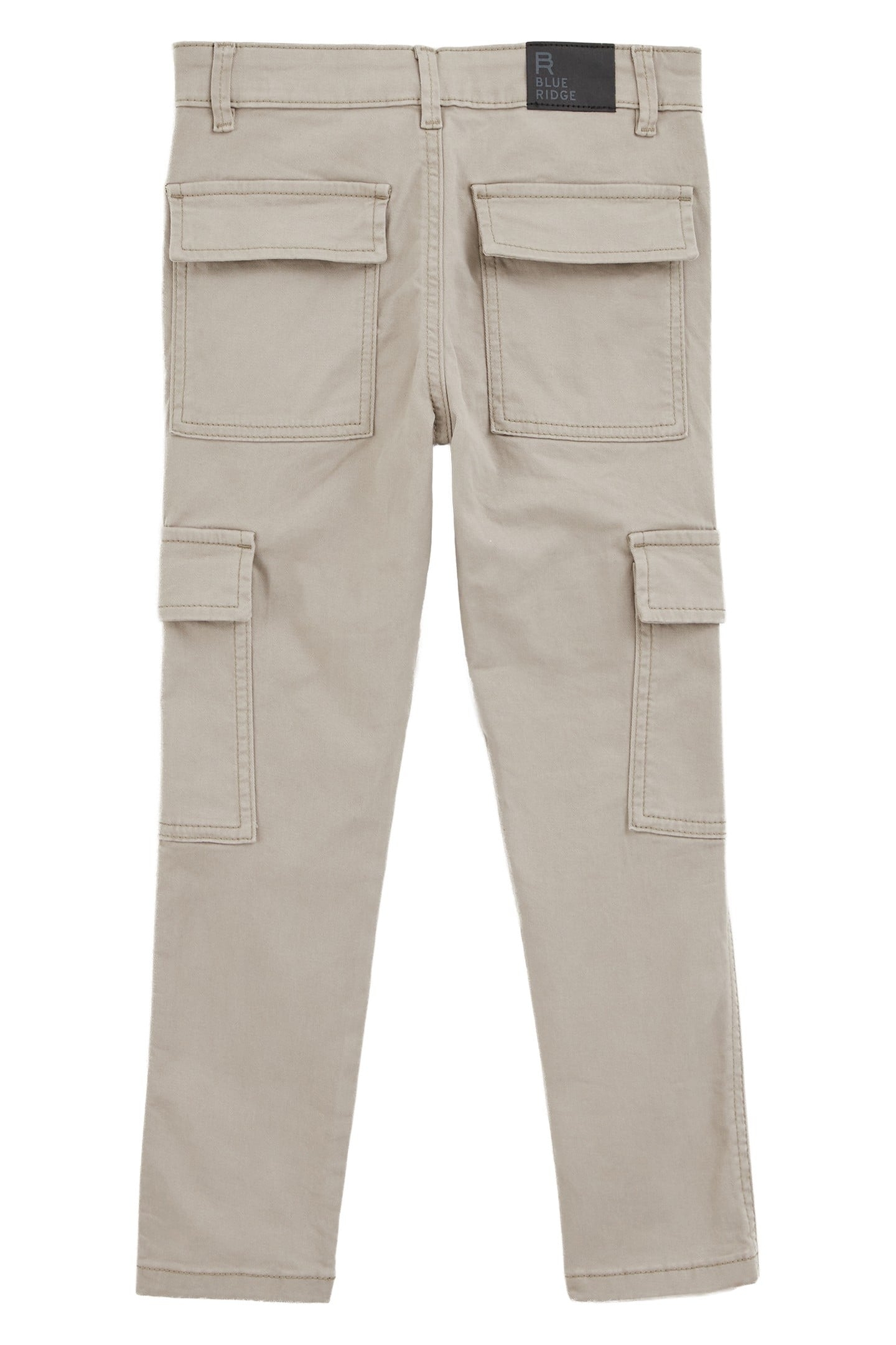 BOYS CARGO PANTS LIGHT GREY 3
