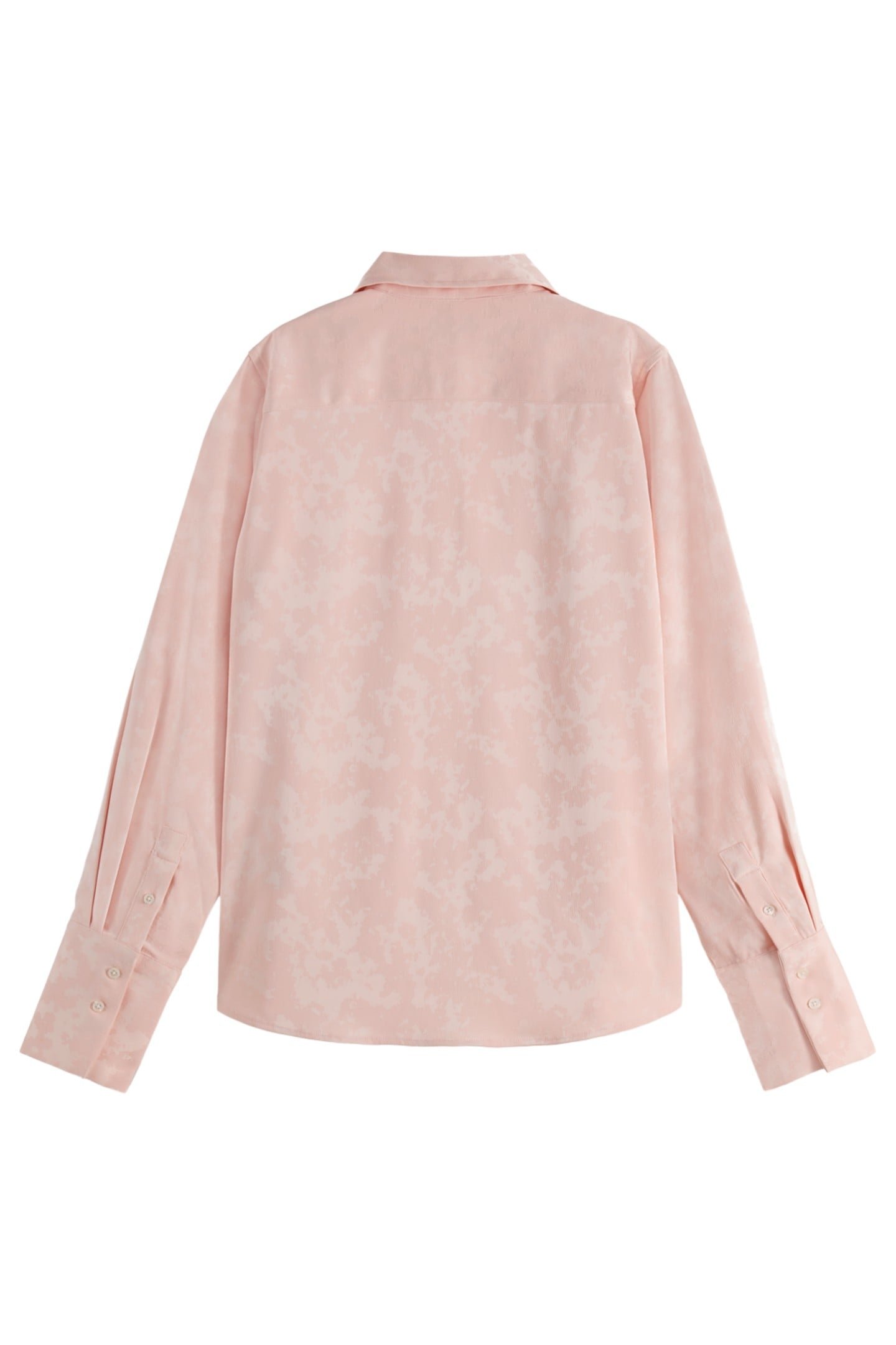 SATIN JACQUARD SHIRT SHIRTING PINK 2