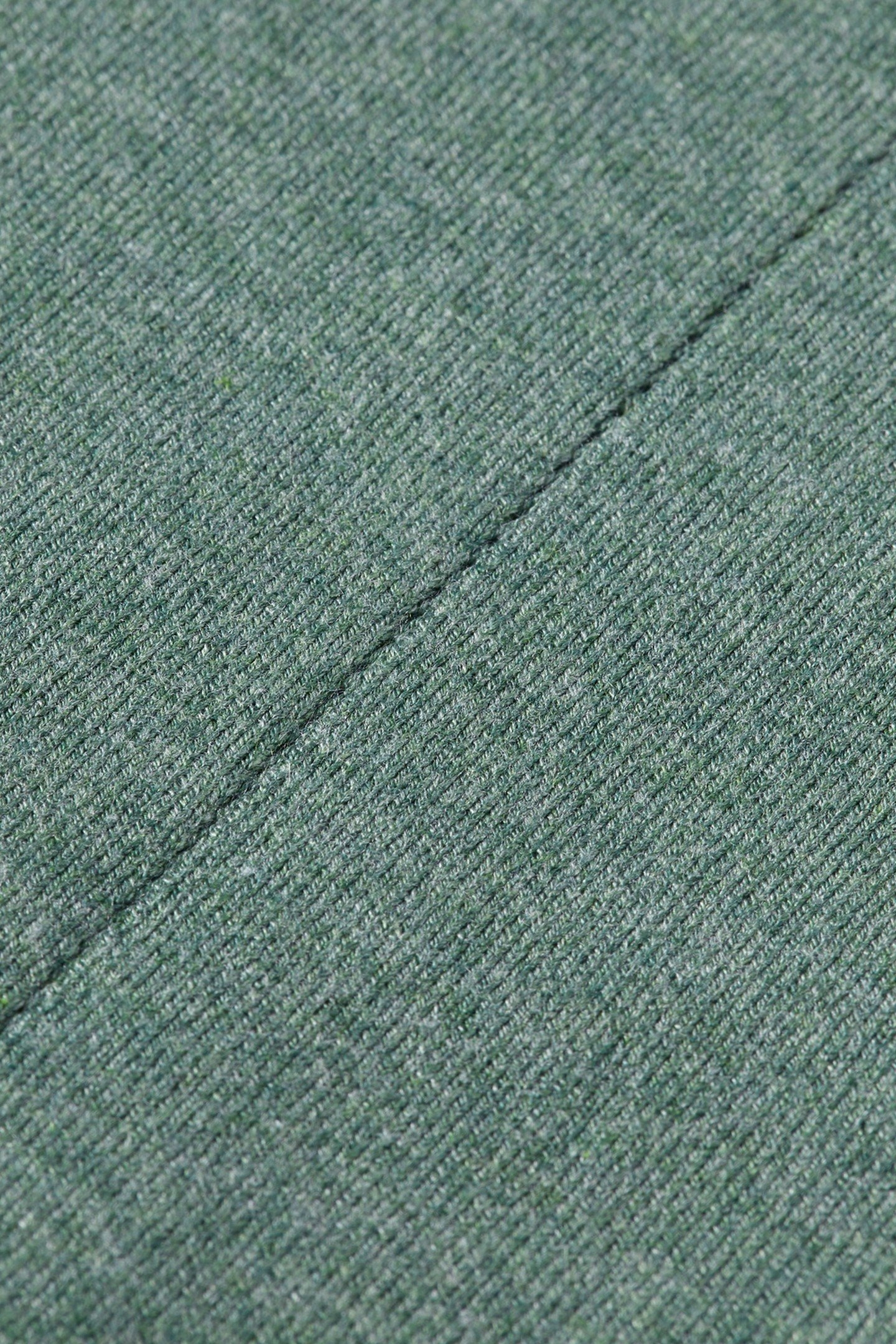 V-NECK RELAXED PULLOVER PARK GREEN MELANGE 3