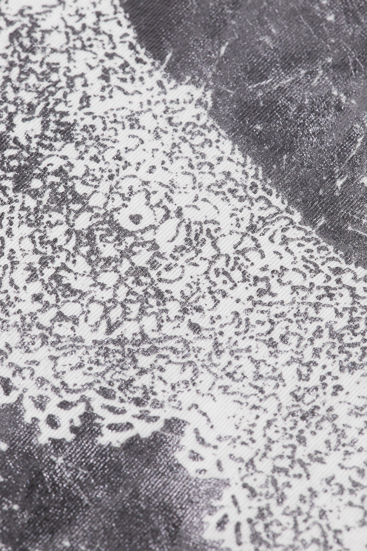 FOIL PRINT LOOSE T-SHIRT WHITE 3