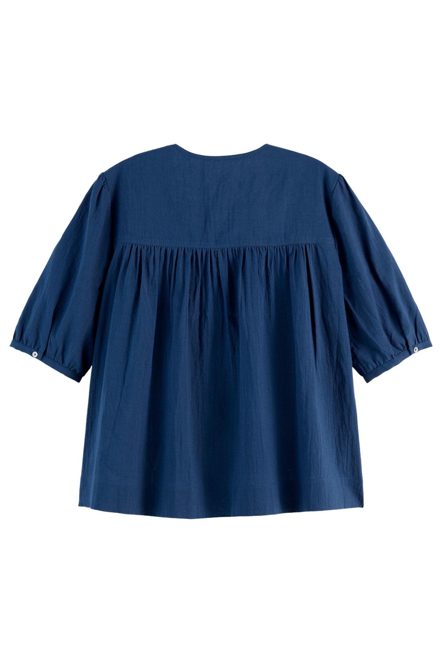 PRINTED SHORT SLEEVE TOP ATLANTIC BLUE 7