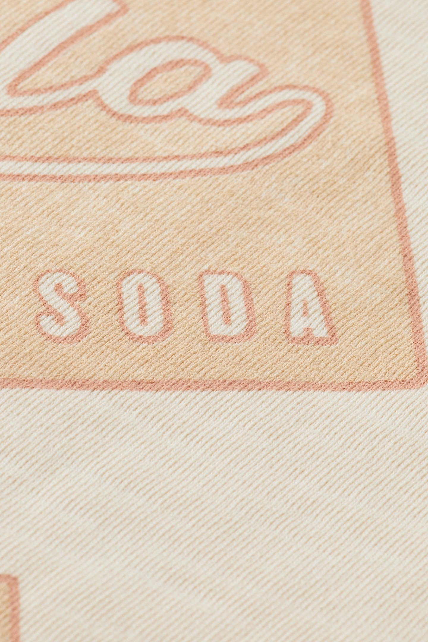 FRONT BACK ARTWORK GARMENT DYE LOOSE FIT SWEATSHIRT SOFT ICE 5