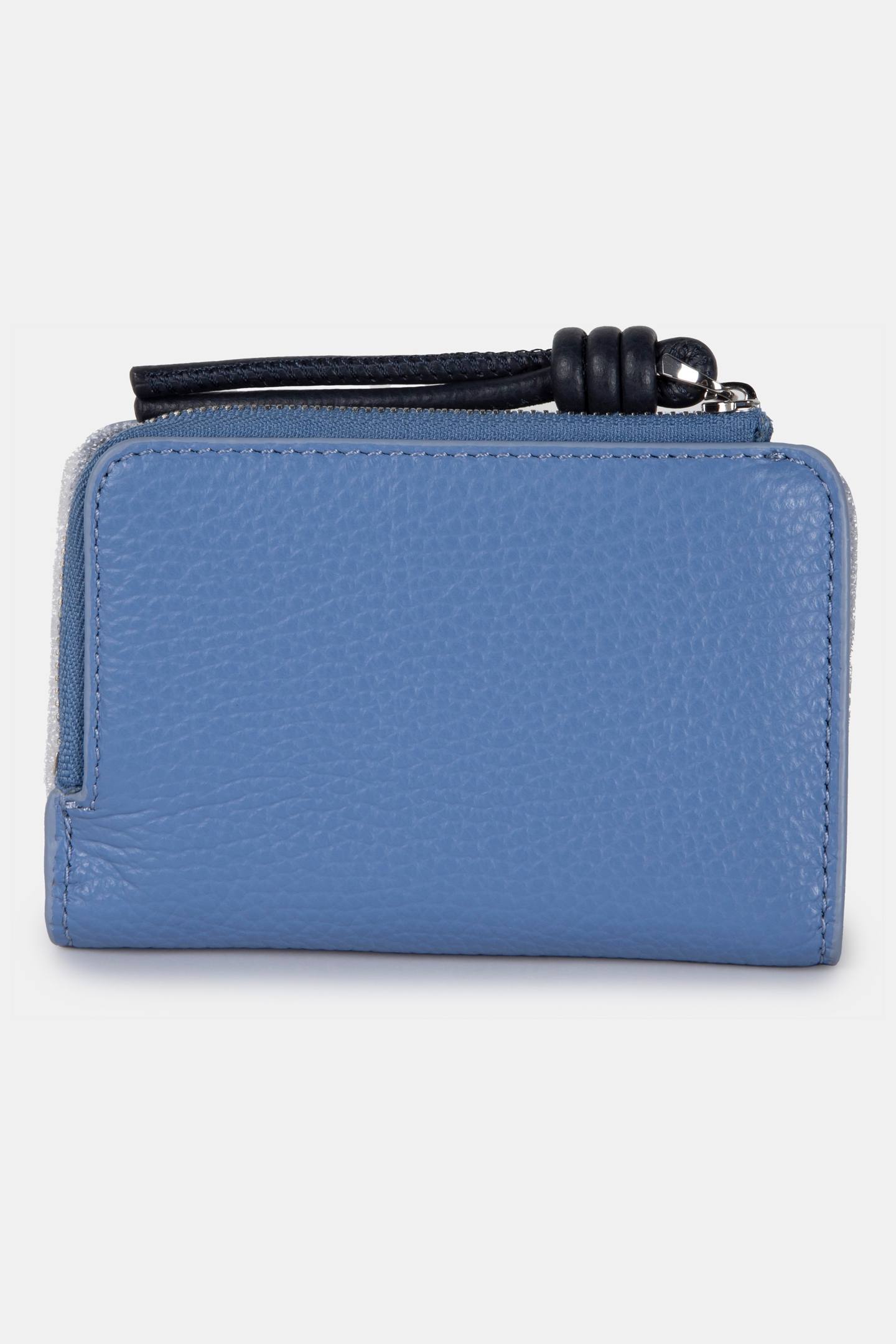 LEATHER PURSE IN BLUE 3