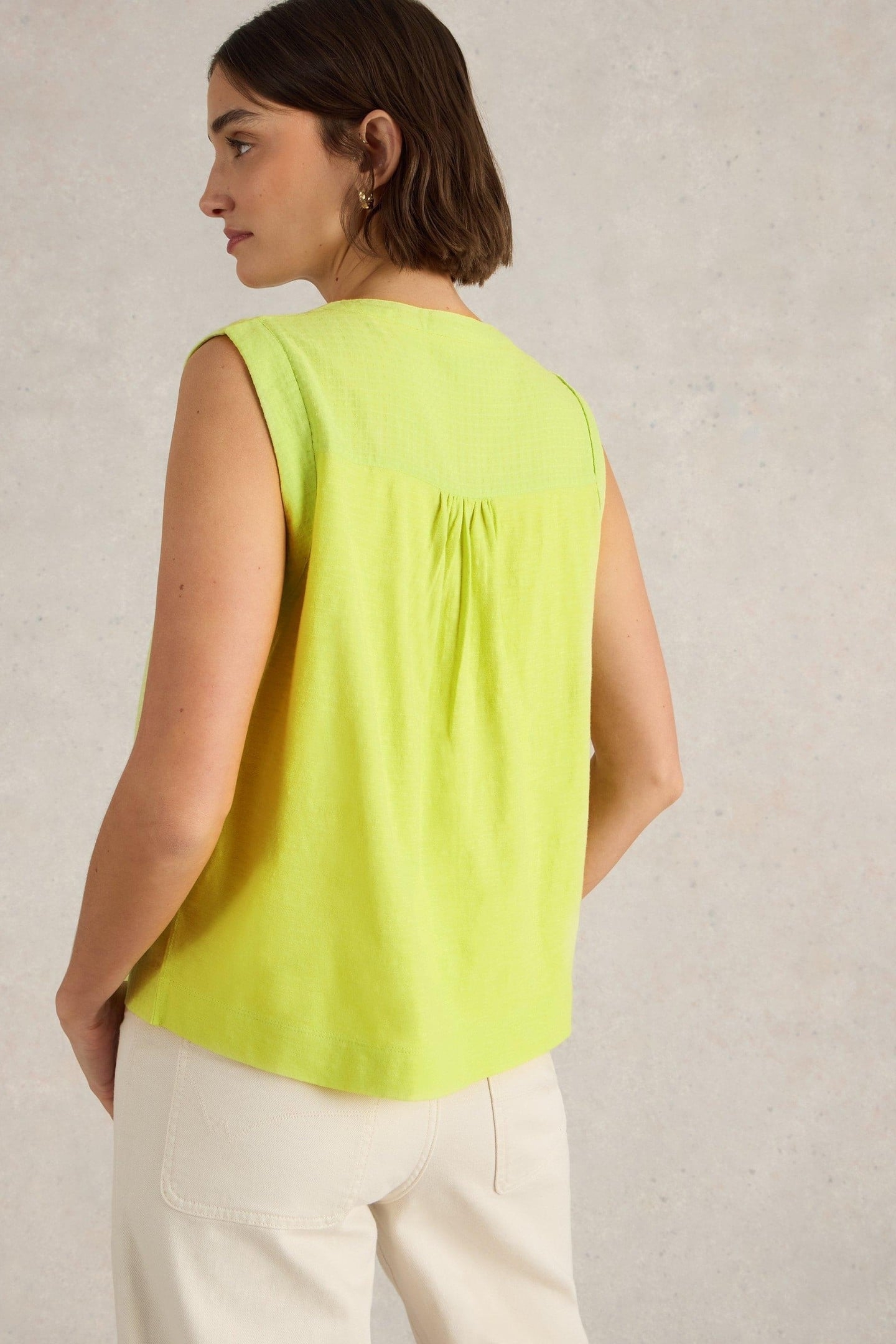 ISLA MIX TOP BRIGHT YELLOW 3