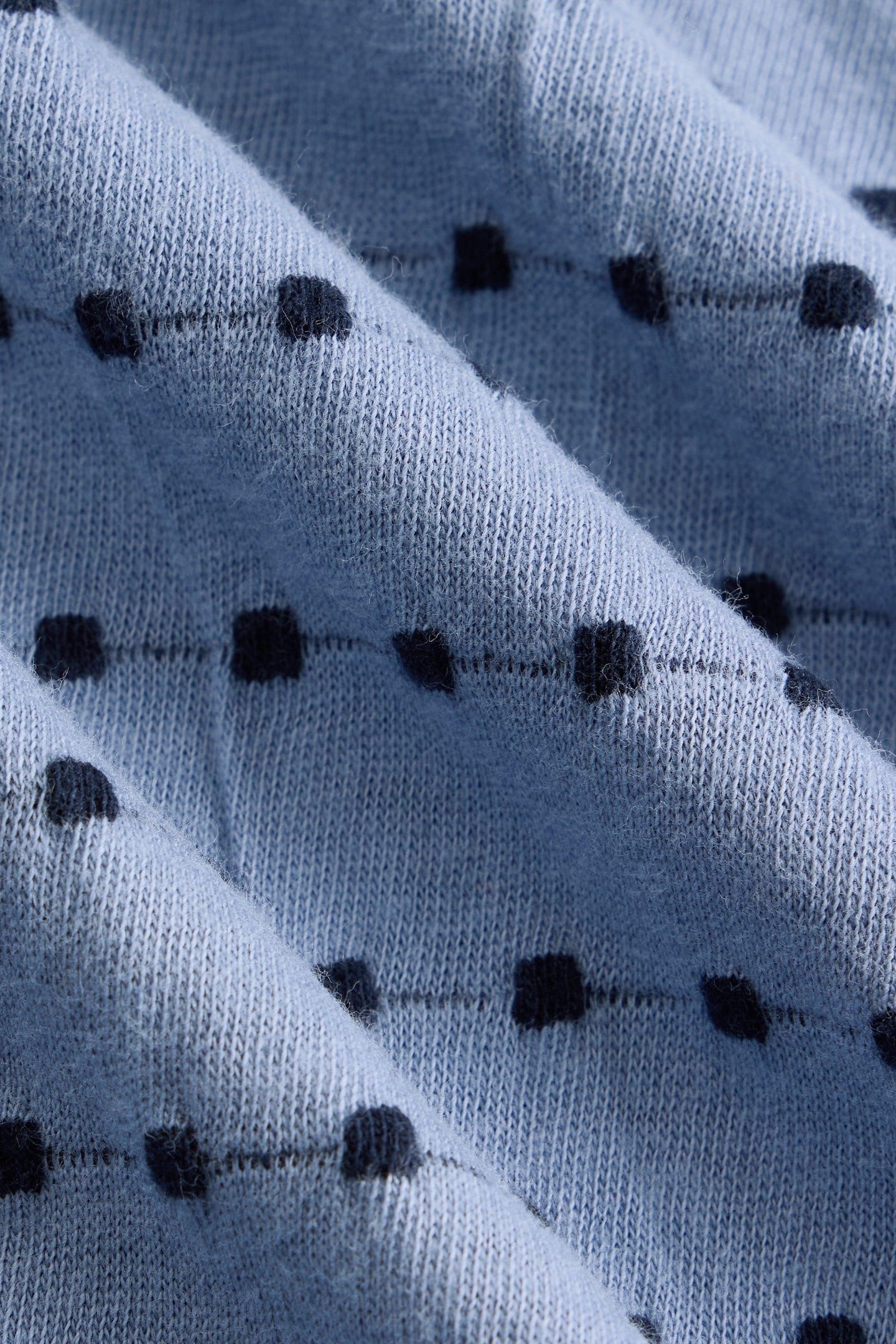 EMBROIDERED STRIPE TEE BLUE MULTI 4