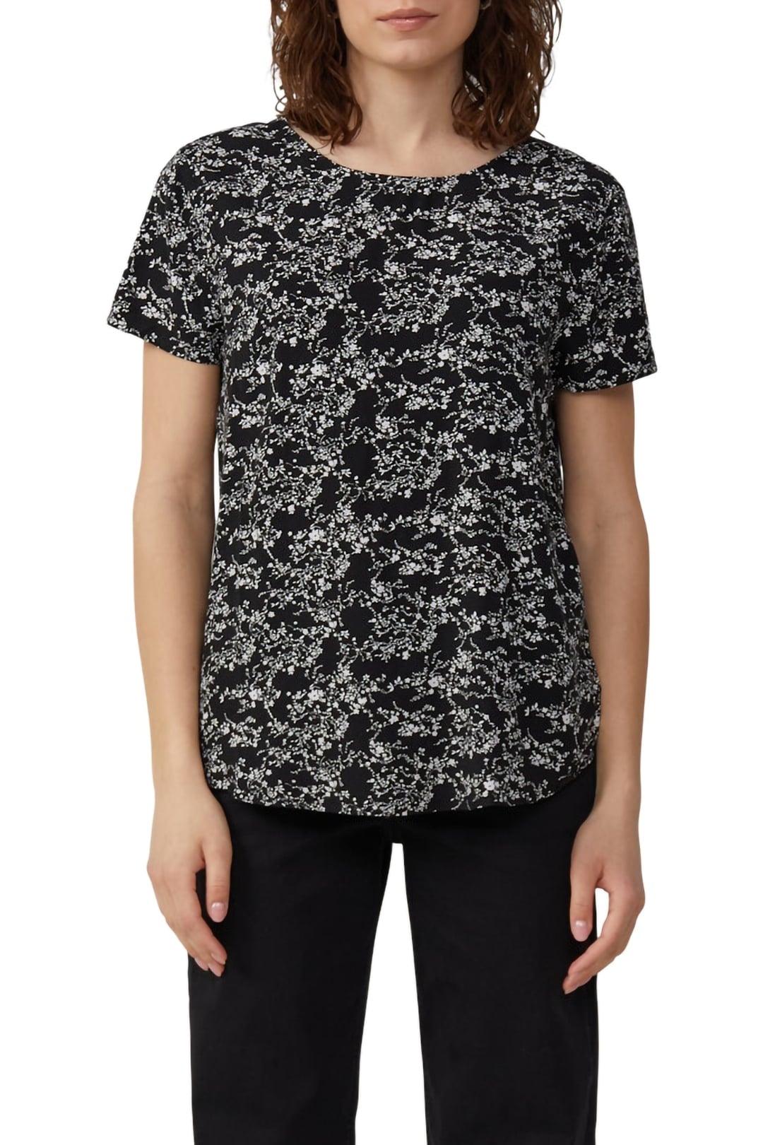 S.OLIVER-QS BLOUSES BLACK 1