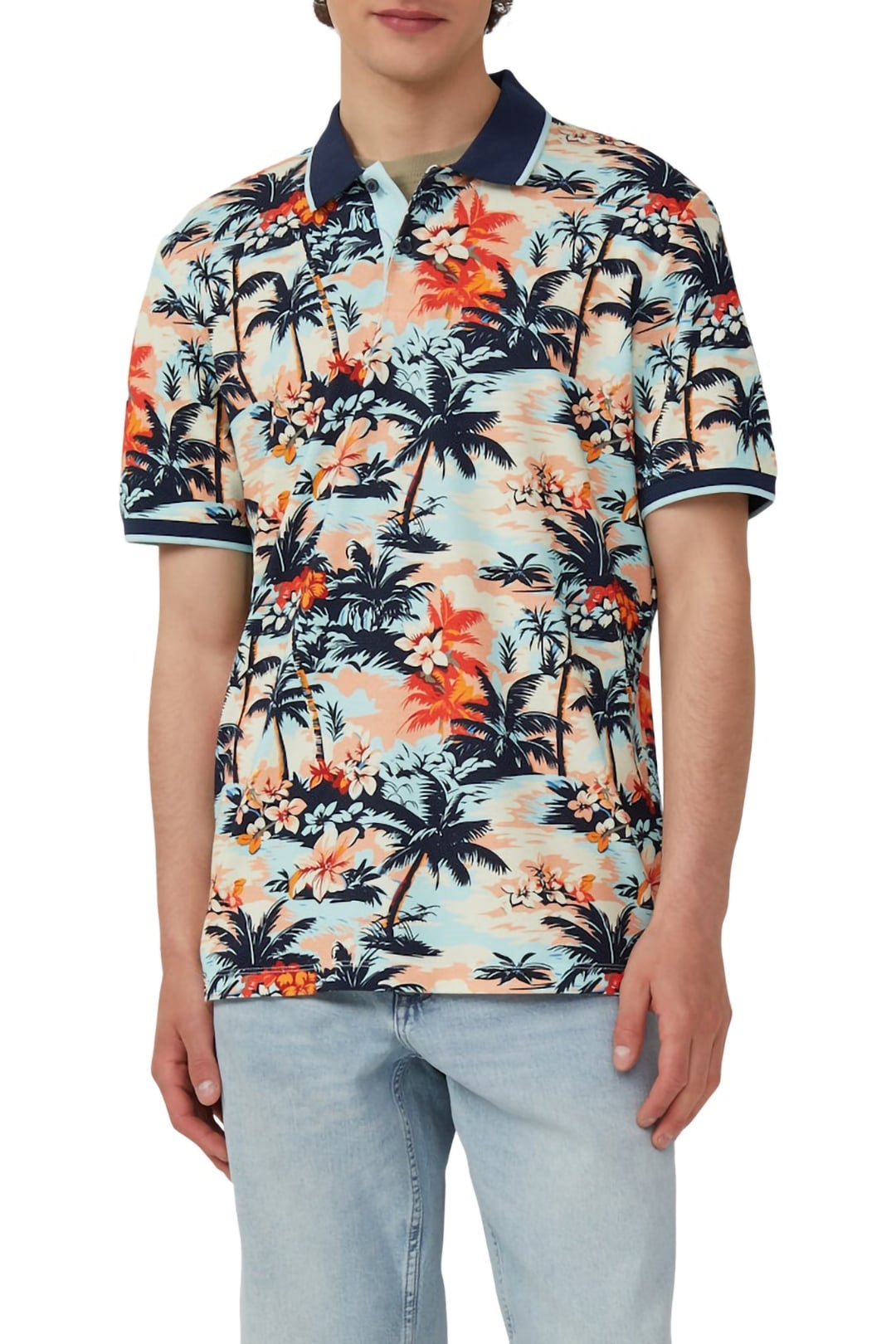 S.OLIVER POLOSHIRTS BLUE 1