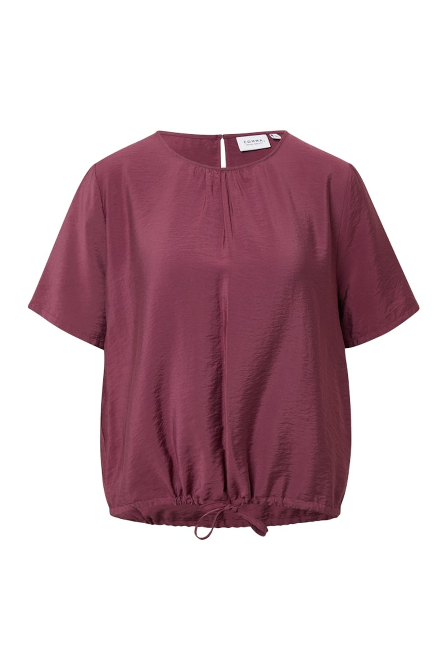 COMMA BLOUSES BURGUNDY | Outlet en ligne | Otrium